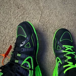 Nike x Off-White Air Rubber Dunk Low Green Strike Shoes